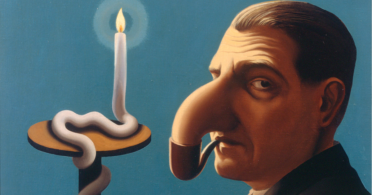 Clin D'œil À René Magritte, Arte digitale da Vince Dark