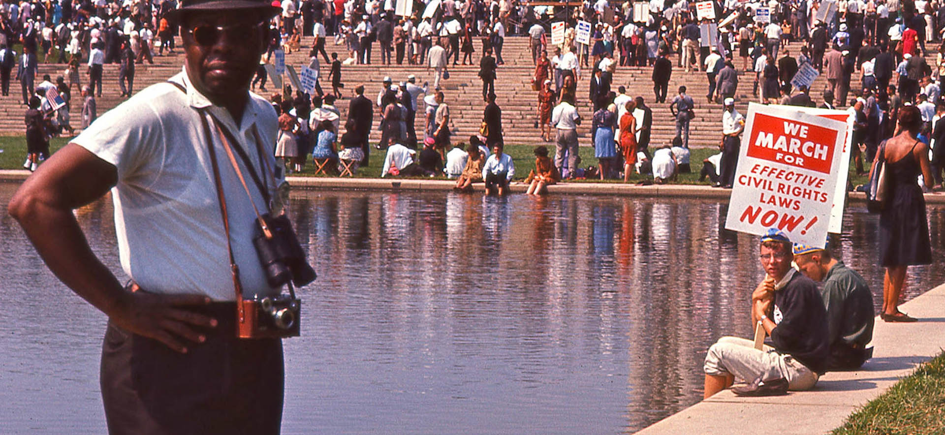 6.	Crowd gathering at the Lincoln Memorial for the March on Washington in I AM NOT YOUR NEGRO, a Magnolia Pictures release. Photo courtesy of Magnolia Pictures