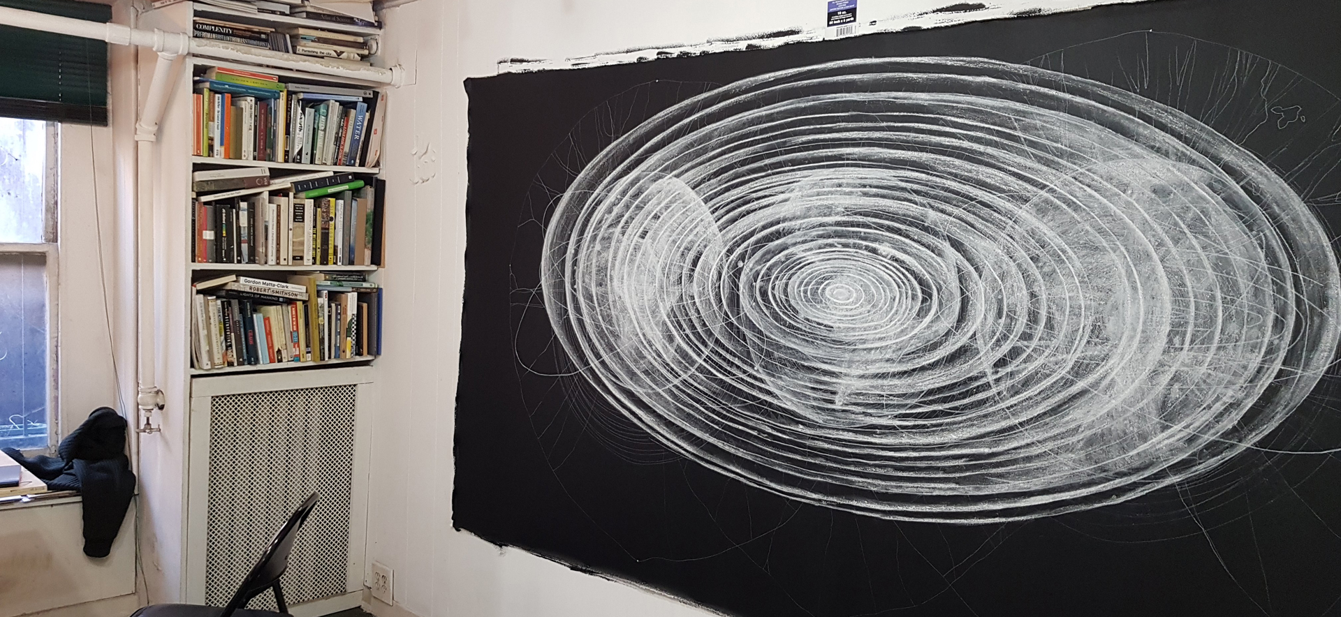 Katie Holten, Time lapse drawing, Photo: Natalie Wichmann