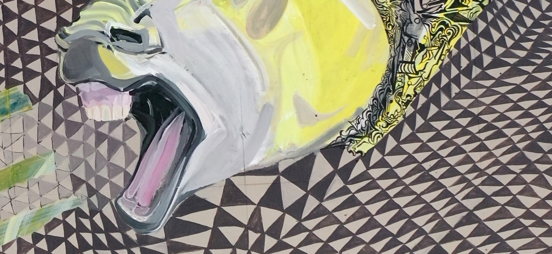 Ramin Haerizadeh, Rokni Haerizadeh, Hesam Rahmanian, O You People!, 2020, Courtesy die Künstler und Galerie Isabelle van den Eynde, Dubai, produziert und realisiert von Schirn Kunsthalle Frankfurt