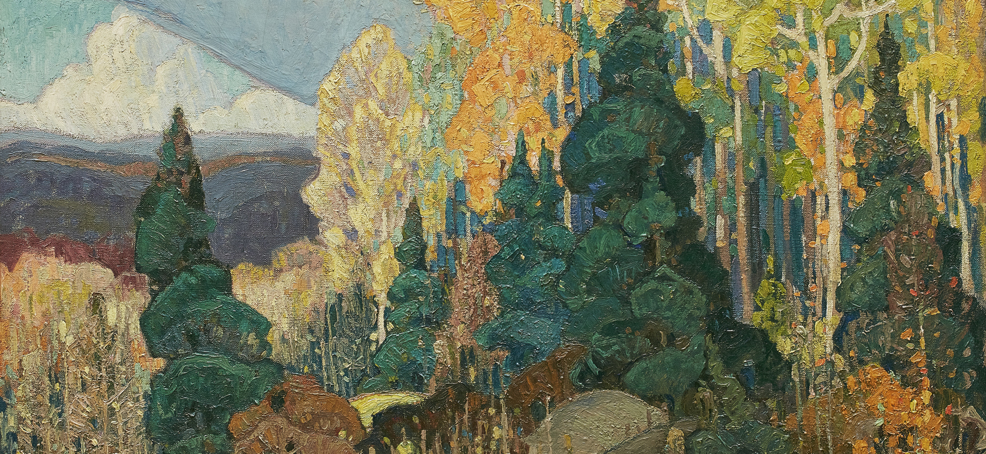 Franklin Carmichael. Autumn Hillside, 1920 © Art Gallery of Ontario 