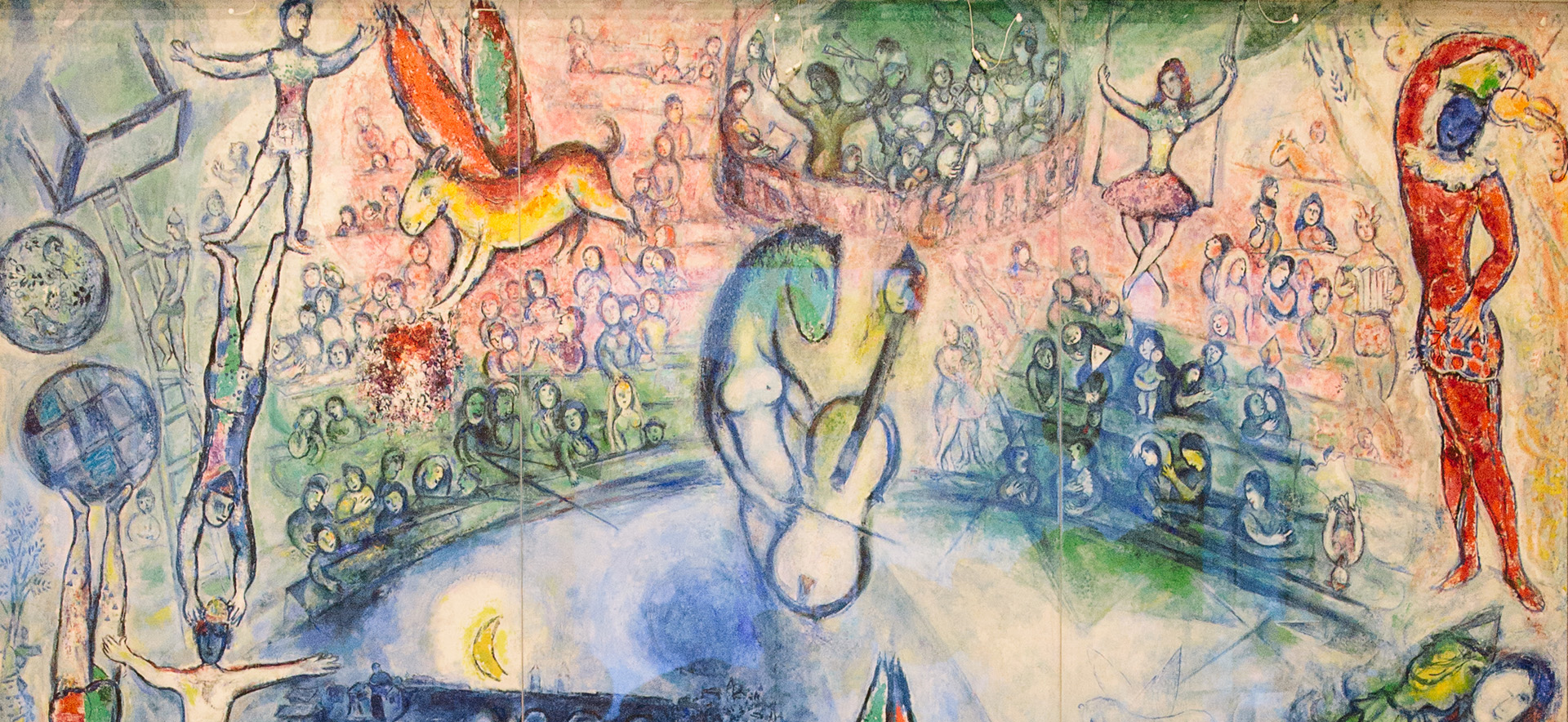 Detail: Marc Chagall: Commedia dell'arte, Foto: Tetyana Lux