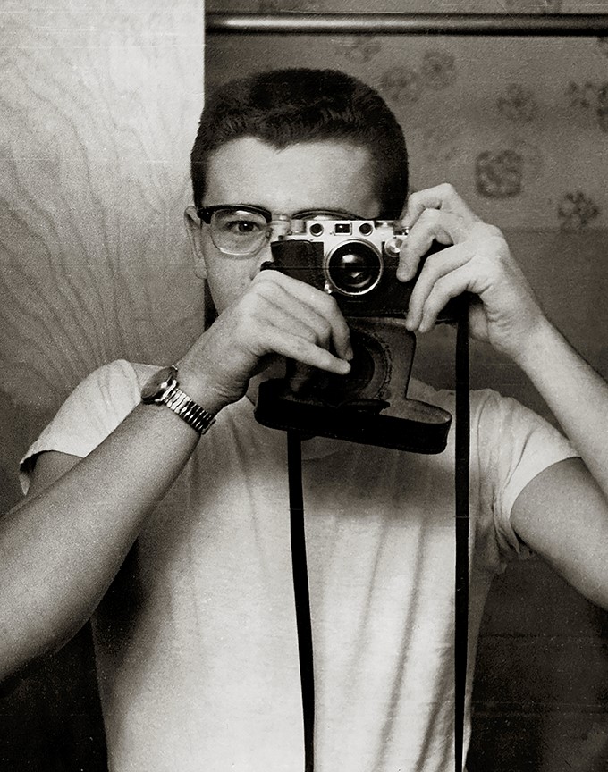 With photographer Abe Frajndlich