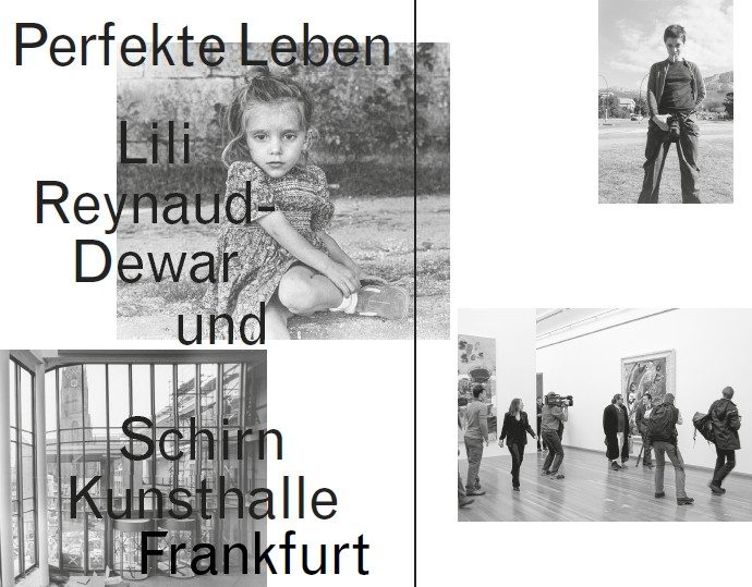 Grafik "Perfekte Leben" von Lili Reynaud-Dewar, mit Fotos und Ausstellung in der Schirn Kunsthalle Frankfurt.